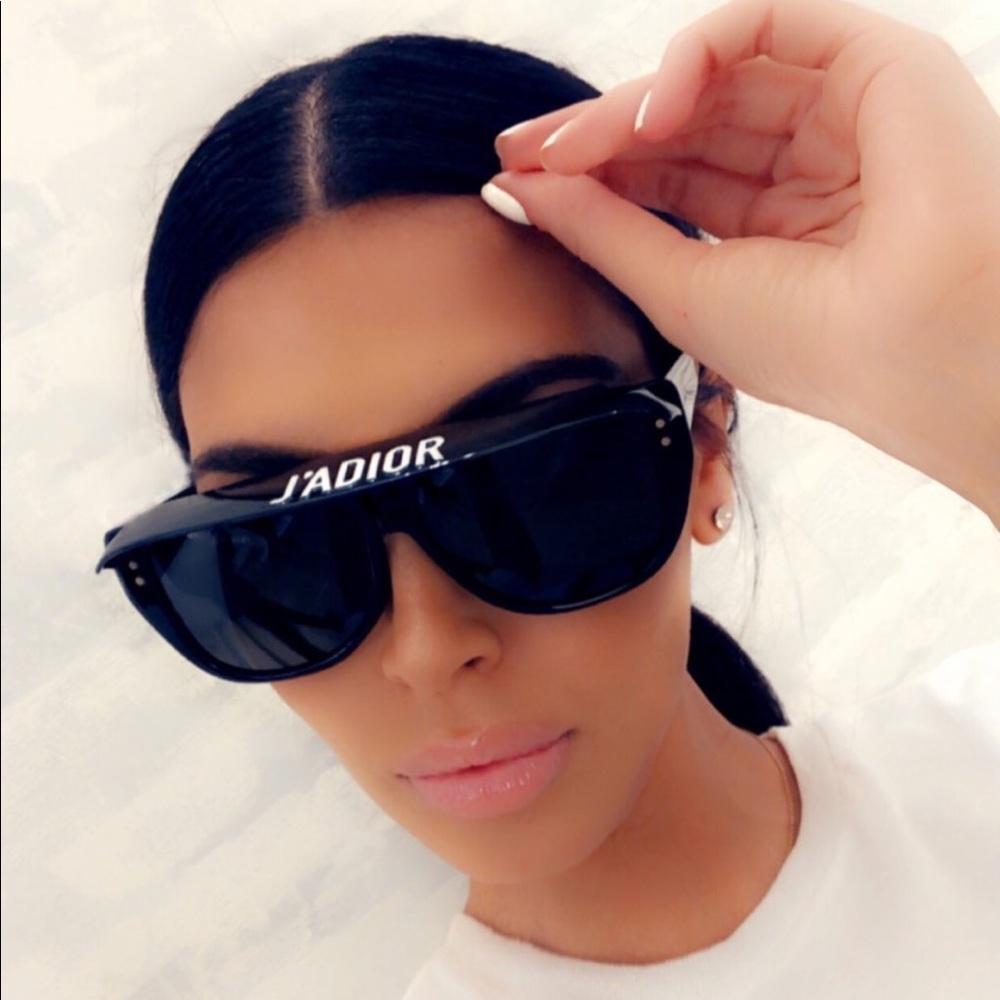Dior J'Adior Black Sunglasses